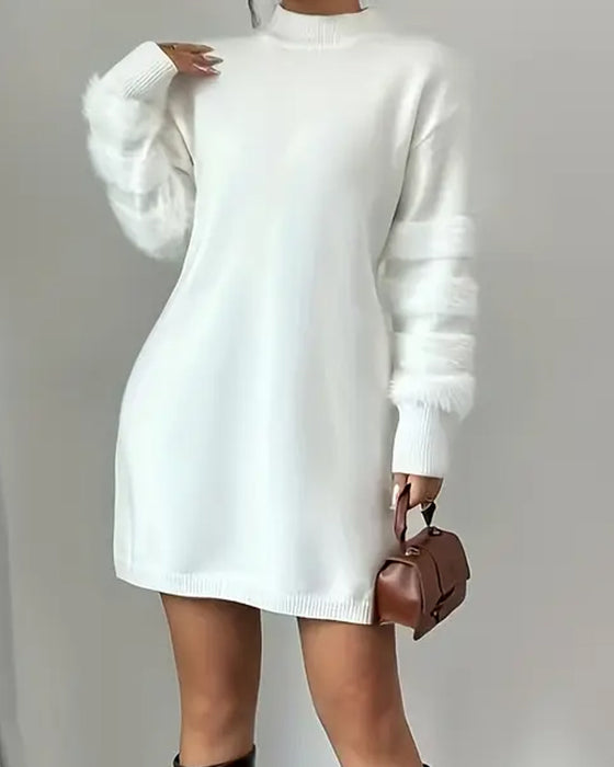 High-Neck Elegant And Stylish Dress