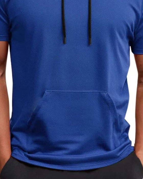 Hooded Quick Dry Short Sleeve T-Shirt