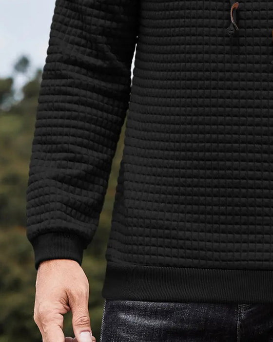 Men's Hooded Solid Hoodie