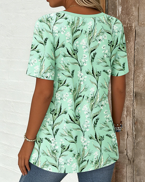 Fresh V-Neck Blouse