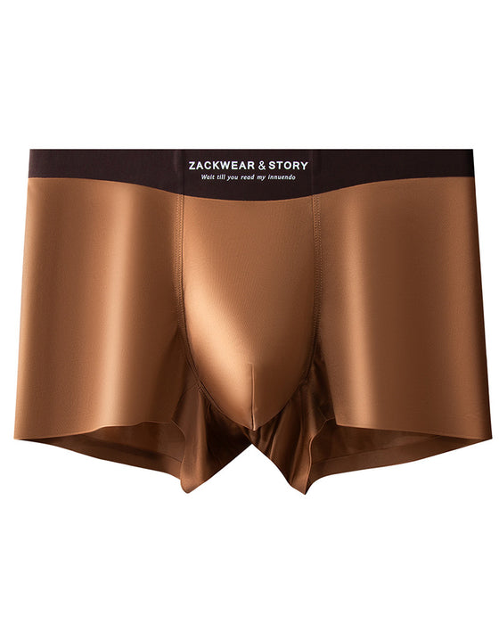 Men's Ice Silk Breathable Boxer Shorts