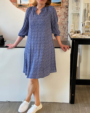 Small Floral A-Line Dress