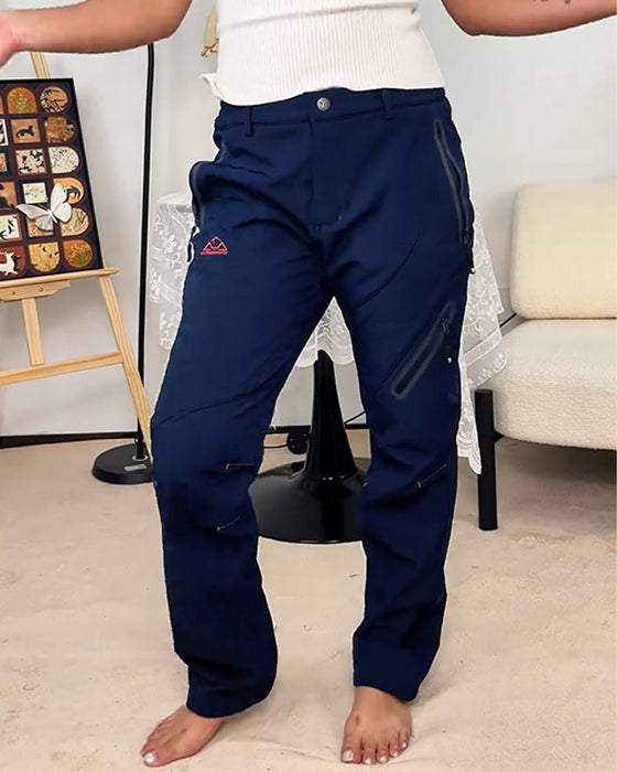 Color Block Soft Shell Pants