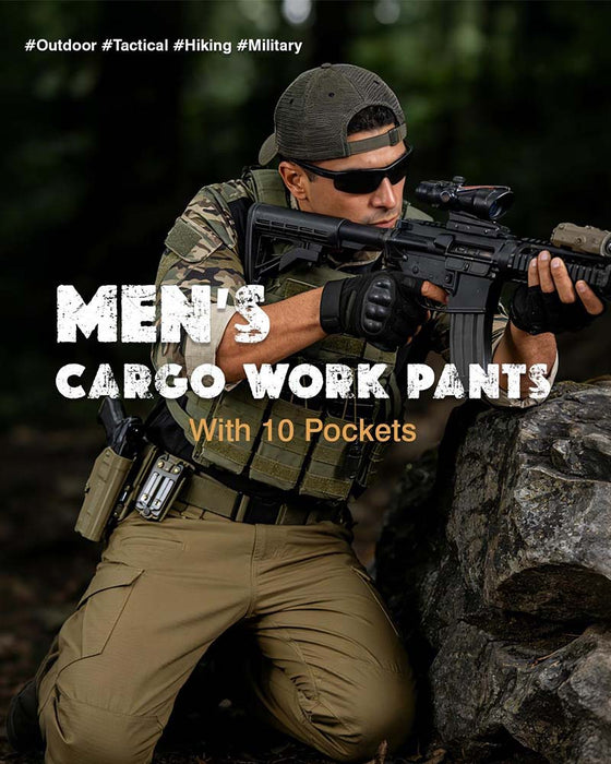 Pocket Straight Cargo Pants