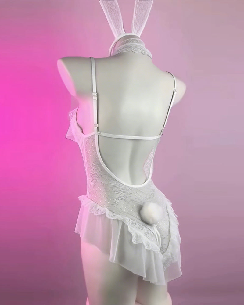 Easy-Access Sensual Lingerie Set