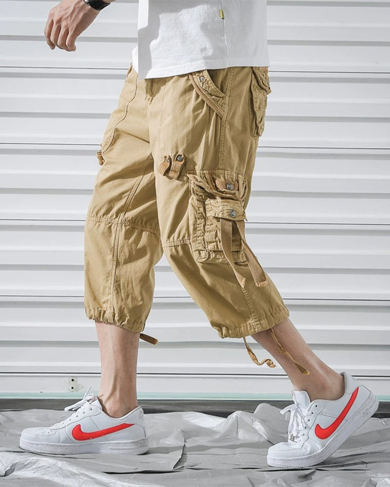 Multi-Pocket Casual Cargo Pants