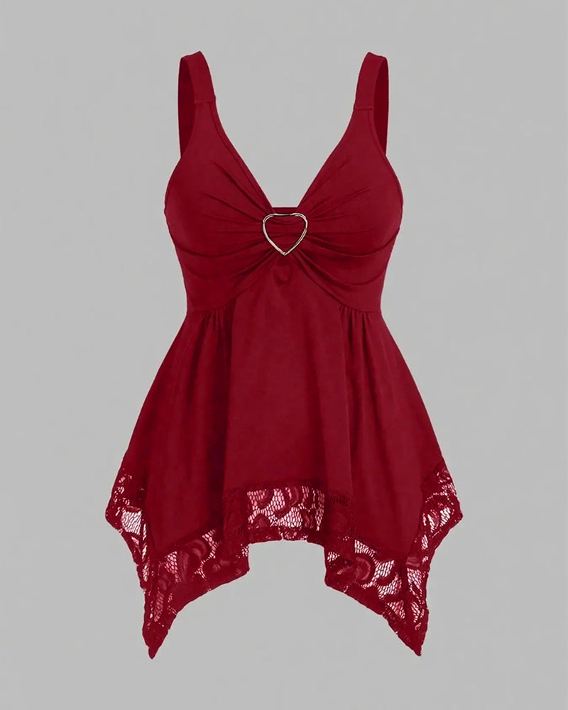 Heart Buckle Cami Top