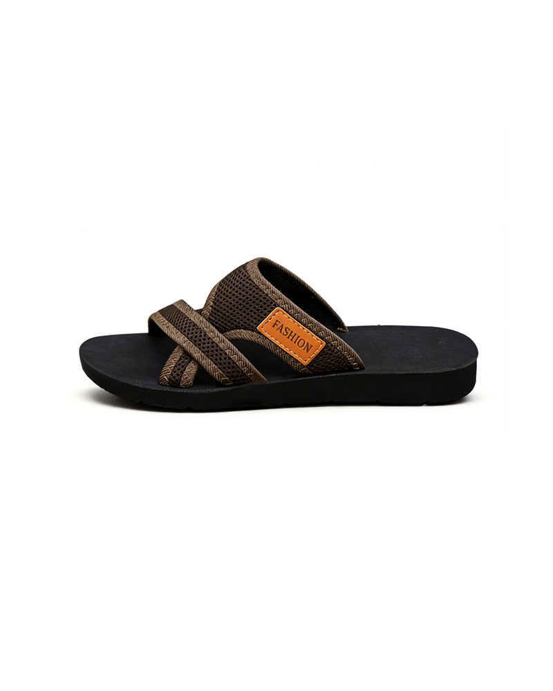 Minimalist Mesh Slip-On Fashionable Slide Sandals