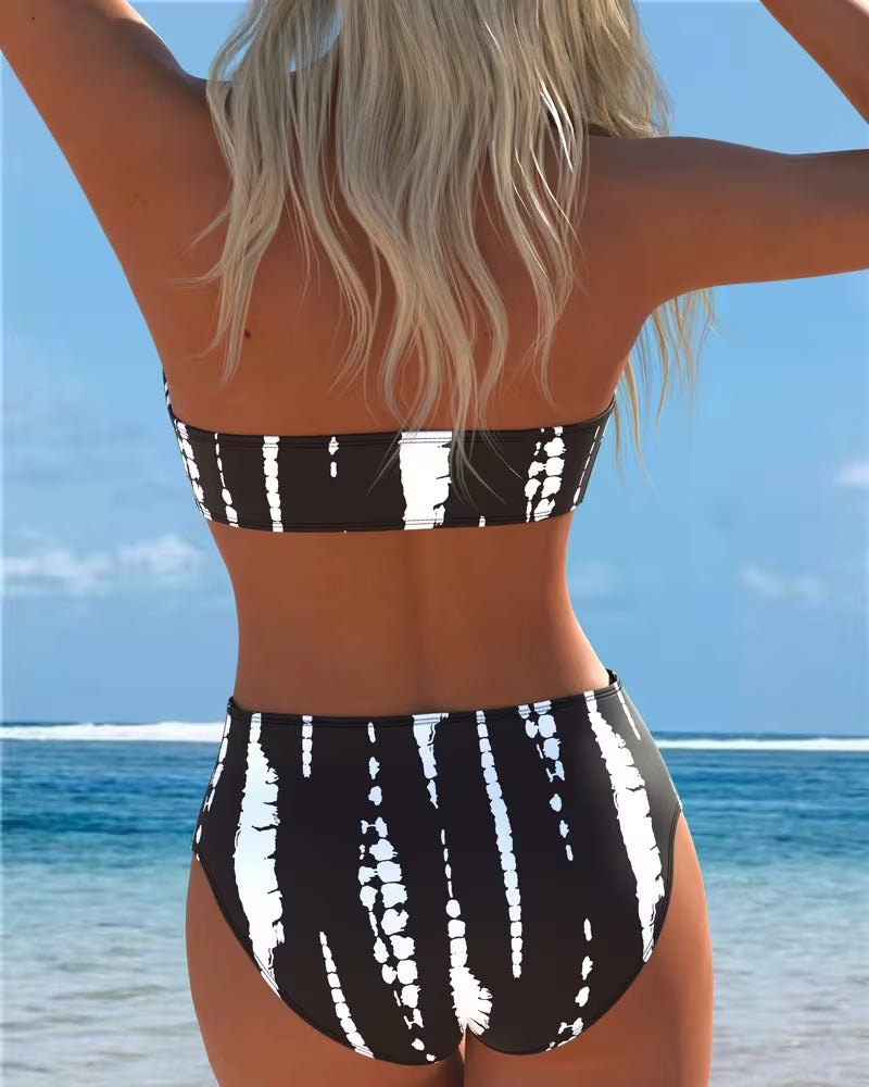 Bandeau Split Fashion Bikini